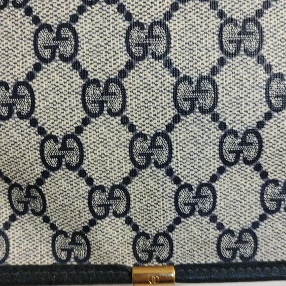 Gucci Blue Messenger Bag/Wallets Authentic Vintage - Picture 3 of 16
